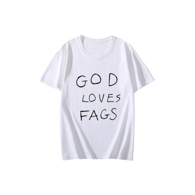 T-shirt imprimé Ian Gallagher sans vergogne Costume de cosplay Tenue de carnaval d'Halloween