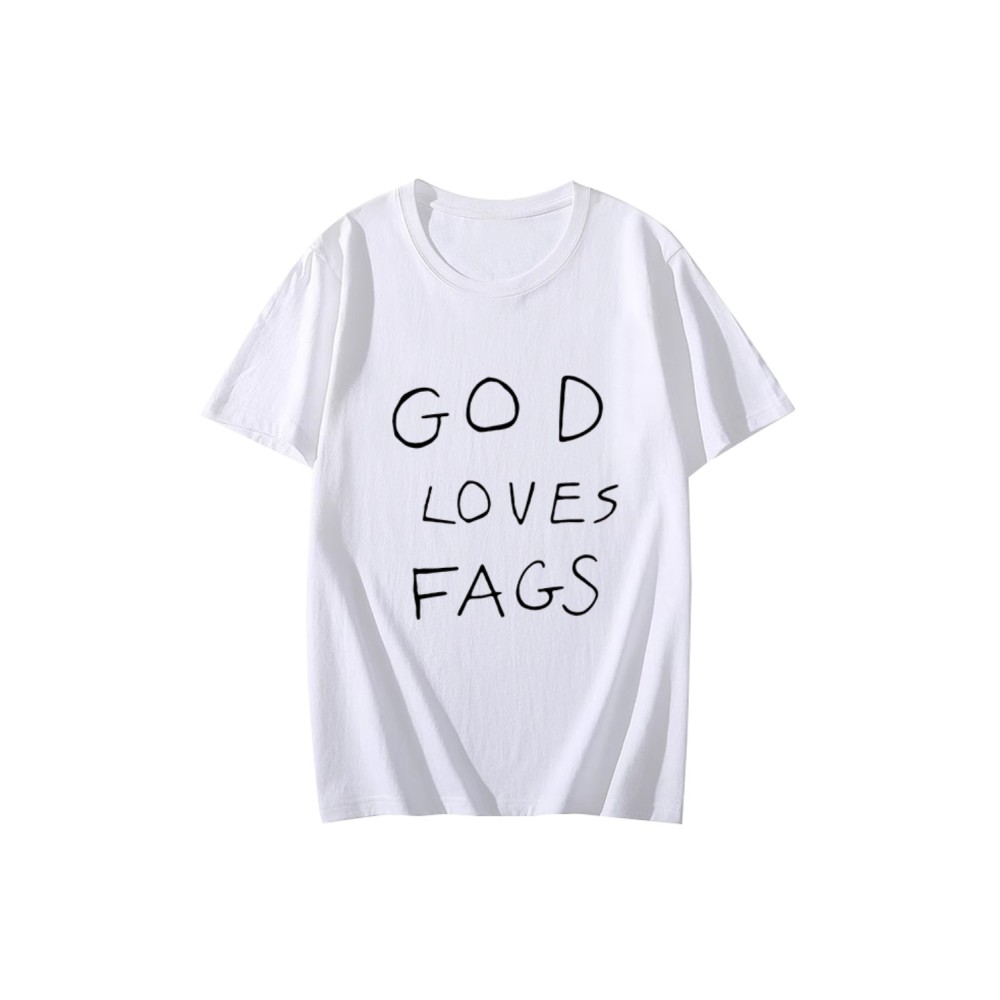 T-shirt imprimé Ian Gallagher sans vergogne Costume de cosplay Tenue de carnaval d'Halloween