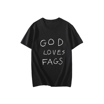 T-shirt imprimé Ian Gallagher sans vergogne Costume de cosplay Tenue de carnaval d'Halloween