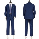 Severance Season 2 Mark Scout Blue Suit Cosplay Costume Halloween Carnival Outfit