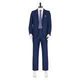 Severance Season 2 Mark Scout Blue Suit Cosplay Costume Halloween Carnival Outfit