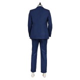 Severance Season 2 Mark Scout Blue Suit Cosplay Costume Halloween Carnival Outfit