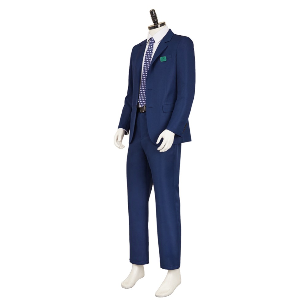 Severance Season 2 Mark Scout Blue Suit Cosplay Costume Halloween Carnival Outfit