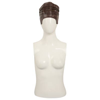 Senua's Saga: Hellblade II Ensemble Senua Marron Foncé Avec Cape Costume Cosplay Halloween Carnaval