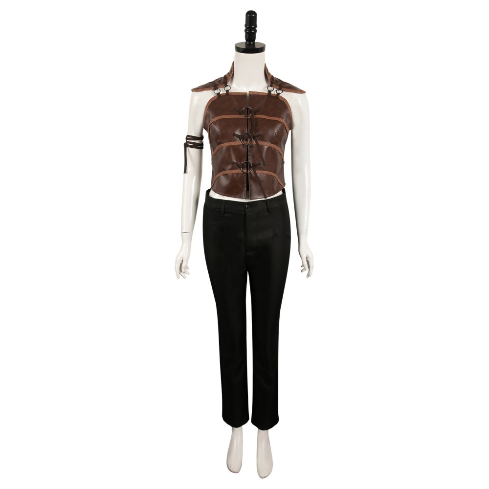 Senua's Saga: Hellblade II Costume de Cosplay Senua Brown pour Halloween et Carnaval