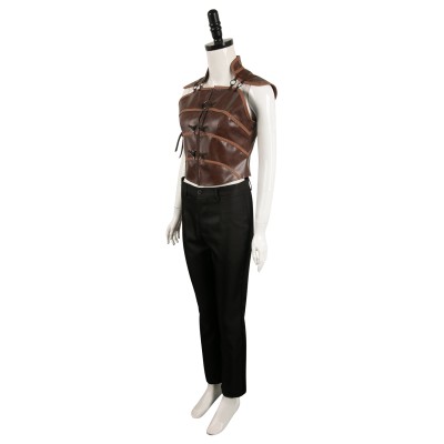 Senua's Saga: Hellblade II Costume de Cosplay Senua Brown pour Halloween et Carnaval