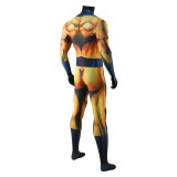 Sentry Men Yellow Jumpsuit Cosplay Costume Halloween Carnival Outfit
