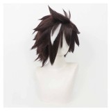 Sentenced to Be a Hero Xylo Forbartz Black Wig Resistant Synthetic Hair Accessorie Cosplay Costume Halloween Carnival