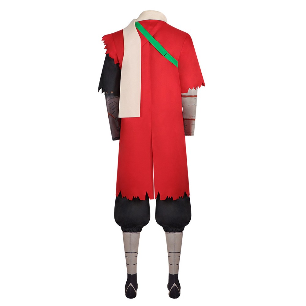 Sekiro: No Defeat Sekiro Red Cosplay Costume Halloween Carnival Outfit