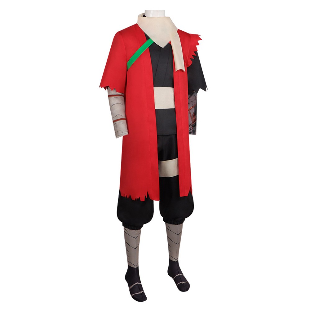 Sekiro: No Defeat Sekiro Red Cosplay Costume Halloween Carnival Outfit