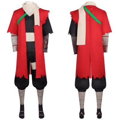 Sekiro: No Defeat Sekiro Red Cosplay Costume Halloween Carnival Outfit