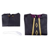 Secrets of The Silent Witch Monica Everett Black Robe Cloak Party Cosplay Costume Halloween Carnival