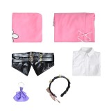Season 4 Rem Pink Cosplay Costume Halloween Carnival Outfit