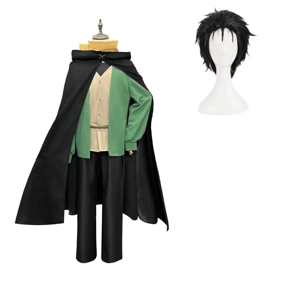 Costume de cosplay Natsuki Subaru vert de la saison 4 pour Halloween et carnaval
