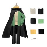 Costume de cosplay Natsuki Subaru vert de la saison 4 pour Halloween et carnaval