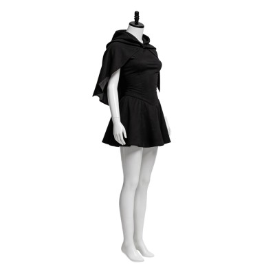 Scream 7 Costume de Cosplay pour Femmes Sidney Prescott Noir Tenue de Halloween Carnaval