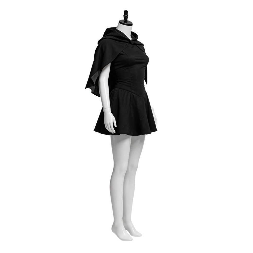 Scream 7 Costume de Cosplay pour Femmes Sidney Prescott Noir Tenue de Halloween Carnaval