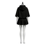 Scream 7 Costume de Cosplay pour Femmes Sidney Prescott Noir Tenue de Halloween Carnaval