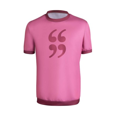 Scott Pilgrim Takes Off Scott Pilgrim T-shirt rose Costume de cosplay Halloween Carnaval