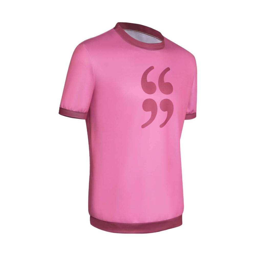 Scott Pilgrim Takes Off Scott Pilgrim T-shirt rose Costume de cosplay Halloween Carnaval