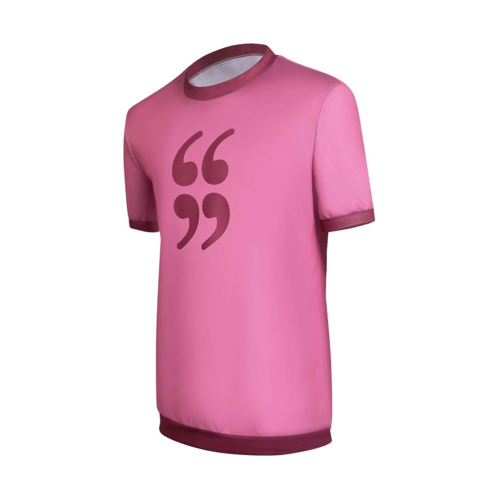 Scott Pilgrim Takes Off Scott Pilgrim T-shirt rose Costume de cosplay Halloween Carnaval