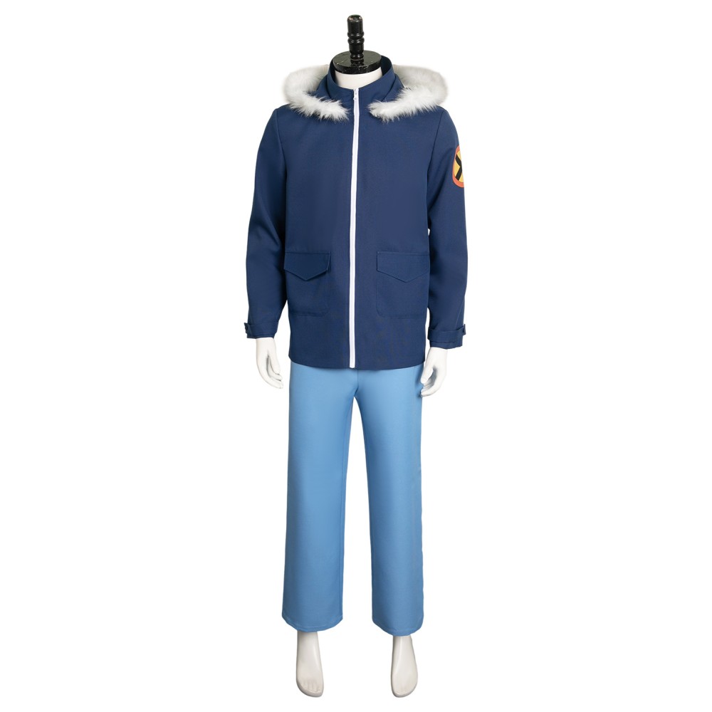 Scott Pilgrim Takes Off Scott Pilgrim Blue Suit Cosplay Costume Halloween Carnival Outfit