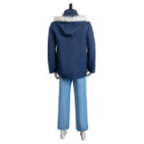 Scott Pilgrim Takes Off Scott Pilgrim Blue Suit Cosplay Costume Halloween Carnival Outfit