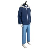 Scott Pilgrim Takes Off Scott Pilgrim Blue Suit Cosplay Costume Halloween Carnival Outfit