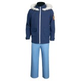 Scott Pilgrim Takes Off Scott Pilgrim Blue Suit Cosplay Costume Halloween Carnival Outfit
