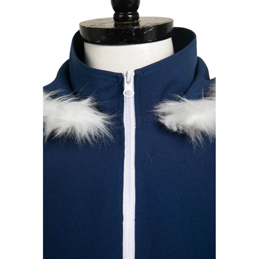 Scott Pilgrim Takes Off Scott Pilgrim Blue Suit Cosplay Costume Halloween Carnival Outfit