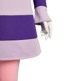 Scooby Doo Où Es-Tu Robe Jupe Daphne Blake Costume de Cosplay Festival Halloween Carnaval
