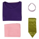 Scooby Doo Où Es-Tu Robe Jupe Daphne Blake Costume de Cosplay Festival Halloween Carnaval