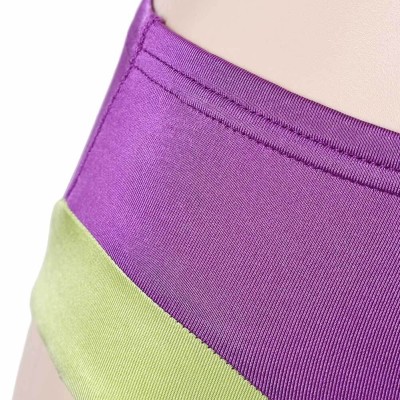Scooby-Doo Daphne Purple 2Pcs Swimsuit Cosplay Costume Halloween Carnival Outfit