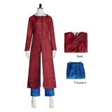Saw Amanda Young Red Coat Fullset Cosplay Costume Halloween Carnival Outfit