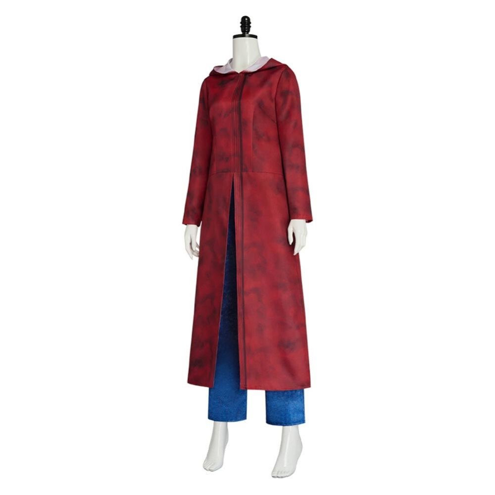 Saw Amanda Young Red Coat Fullset Cosplay Costume Halloween Carnival Outfit