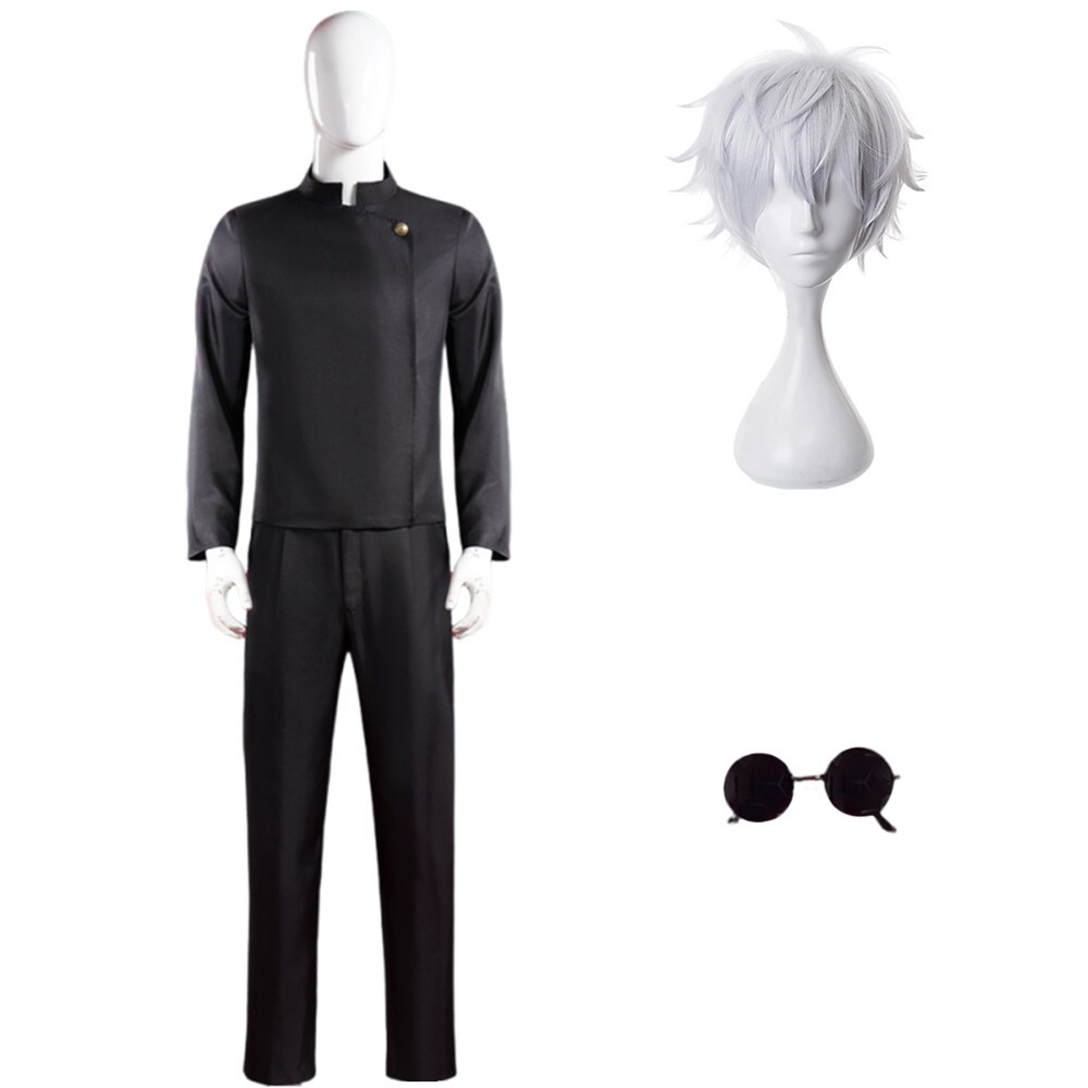 Satoru Gojo Cosplay Costume Halloween Carnival Outfit