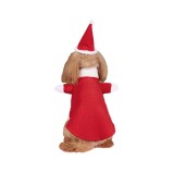 Costume de Noël pour chien de Santa Claus, déguisement de cosplay, tenue de carnaval d'Halloween