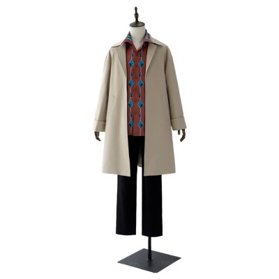 Sakamoto Days Yoichi Nagumo Coat Shirt Cosplay Costume Halloween Carnival Outfit