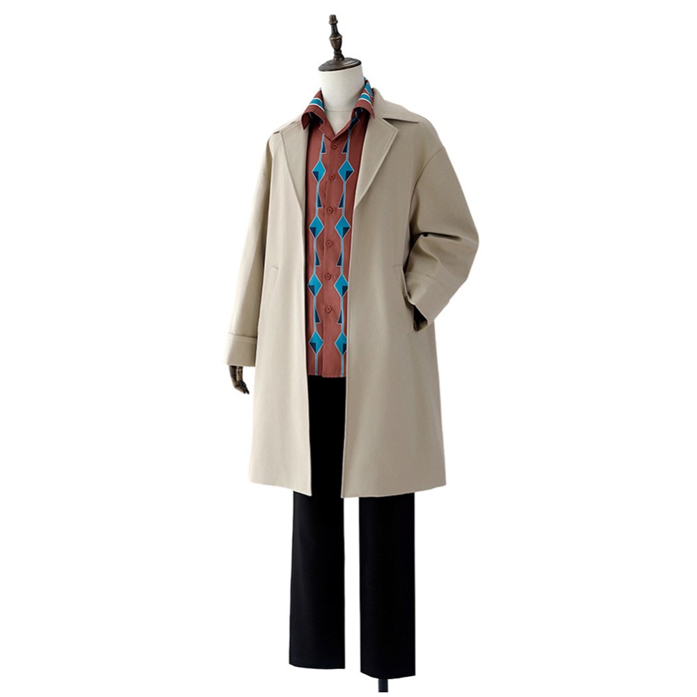 Sakamoto Days Yoichi Nagumo Coat Shirt Cosplay Costume Halloween Carnival Outfit