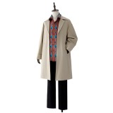 Sakamoto Days Yoichi Nagumo Coat Shirt Cosplay Costume Halloween Carnival Outfit