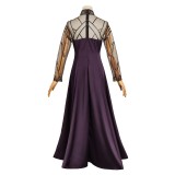 Sakamoto Days Osaragi Women Purple Dress Suit Cosplay Costume Halloween Carnival Outfit