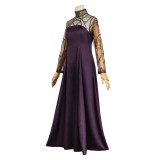 Sakamoto Days Osaragi Women Purple Dress Suit Cosplay Costume Halloween Carnival Outfit