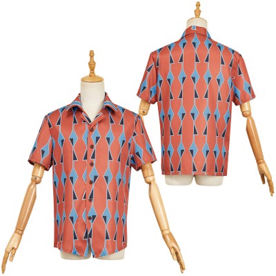 Sakamoto Days Nagumo Yoichi Chemise Imprimée Costume Cosplay Halloween Carnaval
