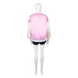 Sakamoto Days Lu Shaotang Femme Costume Cosplay Rose Tenue Halloween Carnaval
