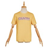 SAKAMOTO DAYS (2025) Costume de cosplay de Taro Sakamoto, chemise jaune, tenue de carnaval d'Halloween