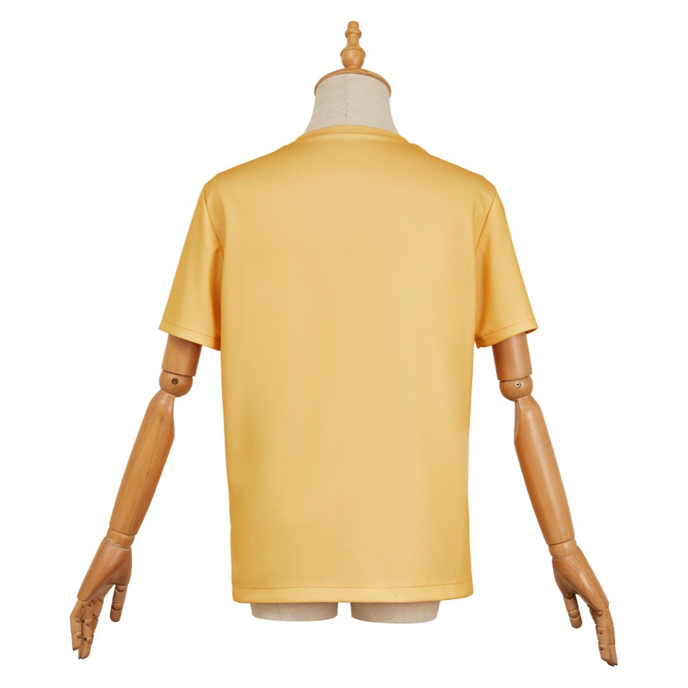 SAKAMOTO DAYS (2025) Costume de cosplay de Taro Sakamoto, chemise jaune, tenue de carnaval d'Halloween