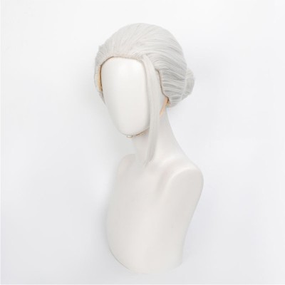 Sakamoto Days (2025) Taro Sakamoto White Wig Heat Resistant Synthetic Hair Accessories Cosplay Costume Halloween Carnival