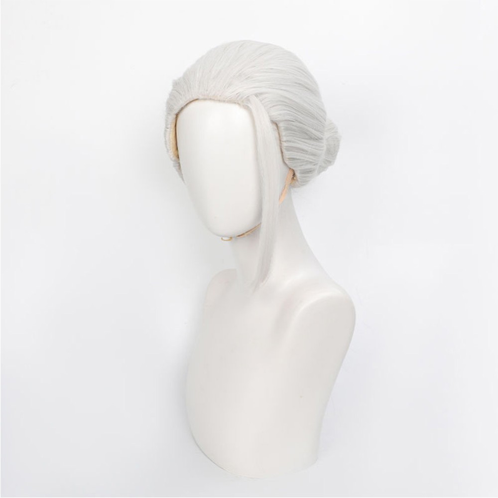 Sakamoto Days (2025) Taro Sakamoto White Wig Heat Resistant Synthetic Hair Accessories Cosplay Costume Halloween Carnival