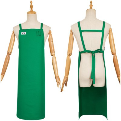 SAKAMOTO DAYS (2025) Taro Sakamoto Green Apron Cosplay Costume Halloween Carnival Outfit