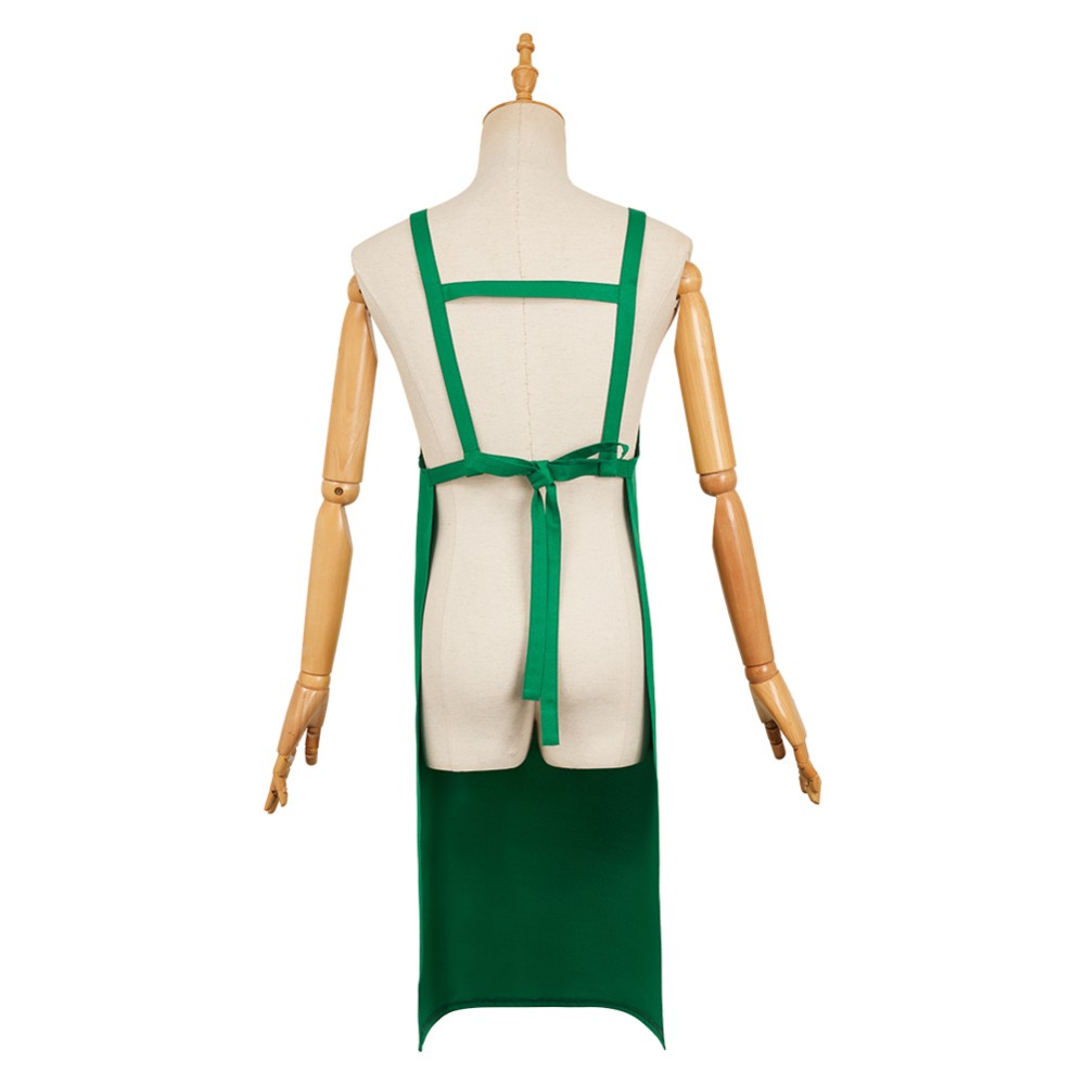 SAKAMOTO DAYS (2025) Taro Sakamoto Green Apron Cosplay Costume Halloween Carnival Outfit